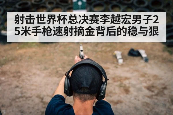 射击世界杯总决赛李越宏男子25米手枪速射摘金背后的稳与狠